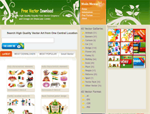 Tablet Screenshot of freevectordownload.com